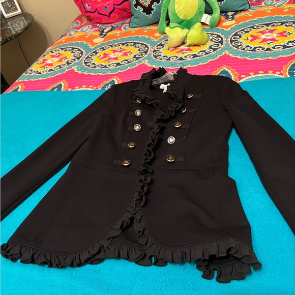 Fabulous Joseph Ribkoff Military Jacket - Picture 8 of 9